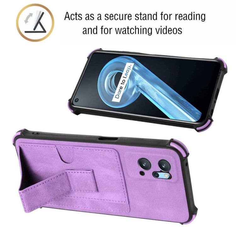 For OPPO Realme 9i Dream Holder Card Bag Shockproof Phone Case