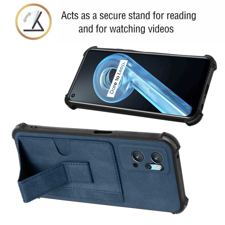 For OPPO Realme 9i Dream Holder Card Bag Shockproof Phone Case