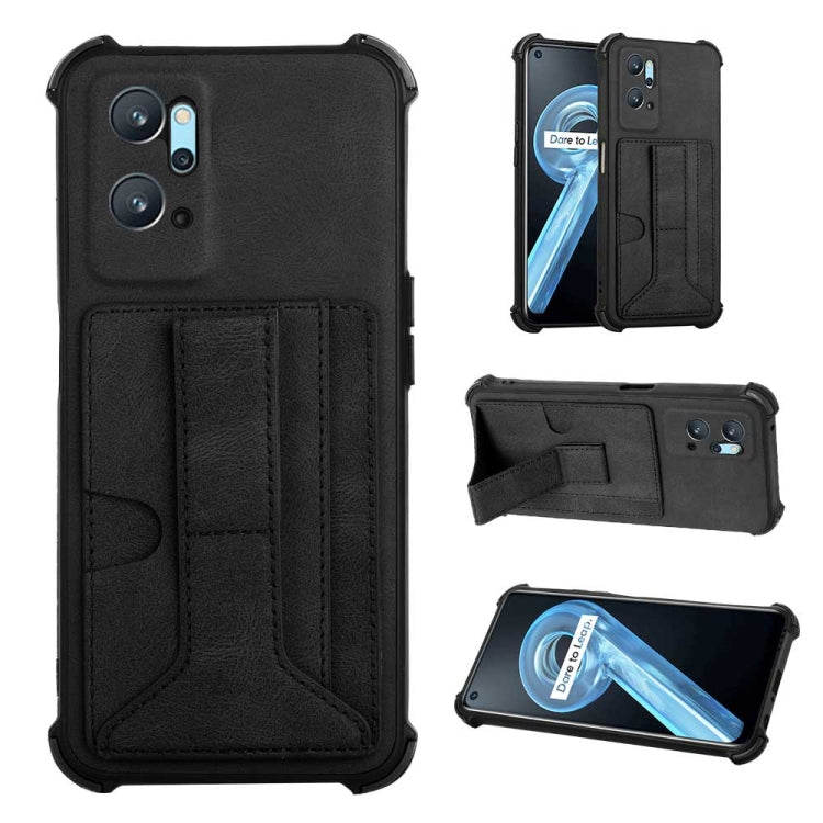 For OPPO Realme 9i Dream Holder Card Bag Shockproof Phone Case