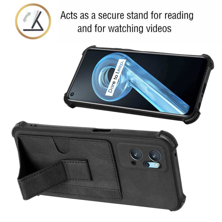 For OPPO Realme 9i Dream Holder Card Bag Shockproof Phone Case