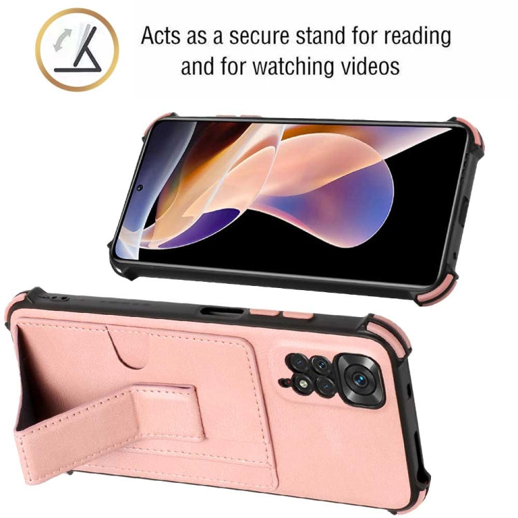 For Xiaomi Redmi Note 11 4G Global/11S Dream Holder Card Bag Shockproof Phone Case