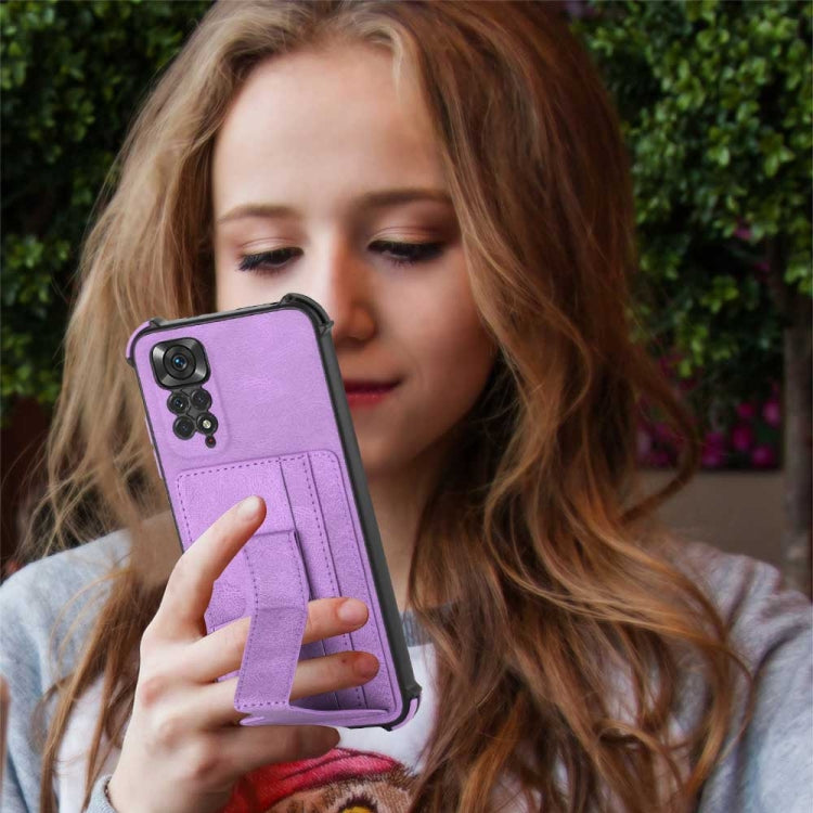 For Xiaomi Redmi Note 11 4G Global/11S Dream Holder Card Bag Shockproof Phone Case