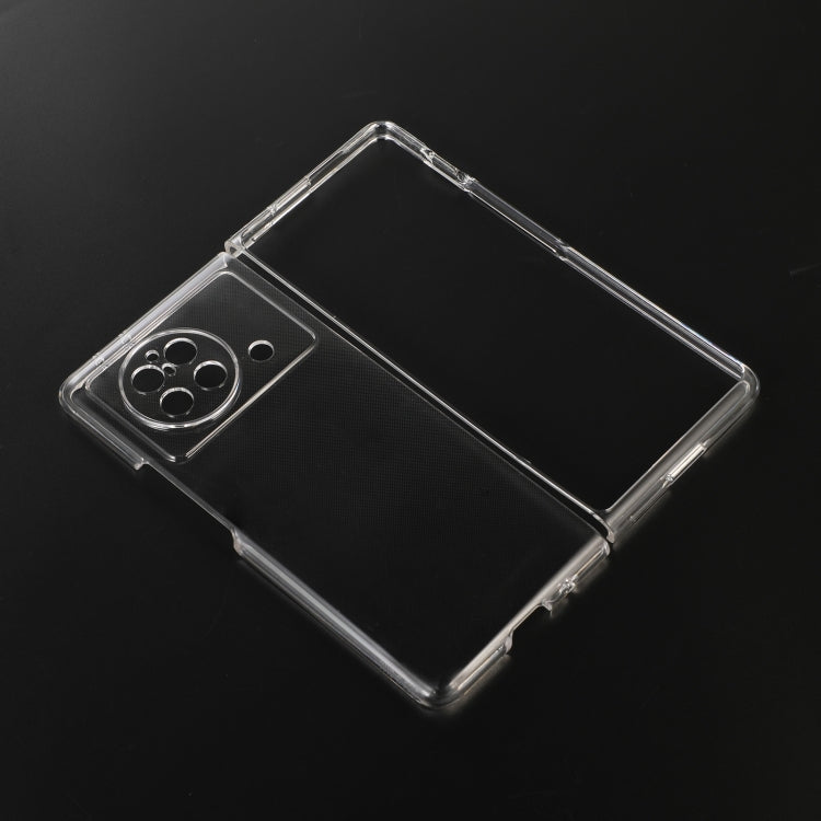 For vivo X Fold Transparent Folding Phone Case