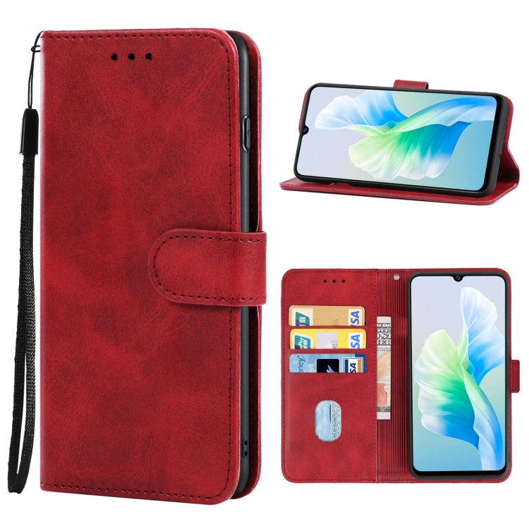 For vivo V23e Leather Phone Case