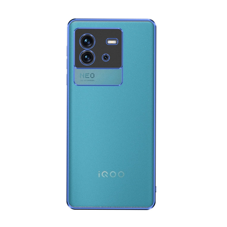 For vivo iQOO Neo6 Electroplated Frosted Phone Case