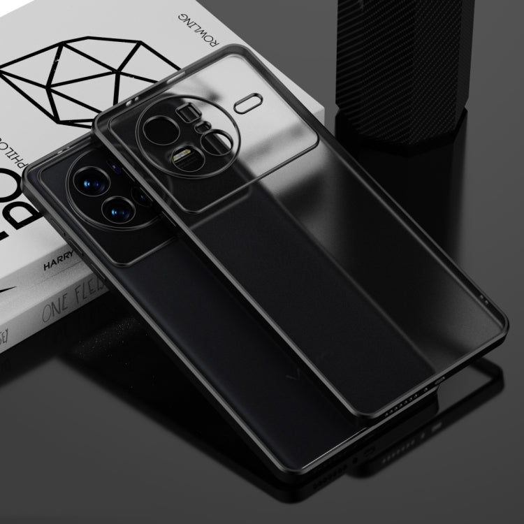 For vivo X80 Electroplated Frosted Phone Case