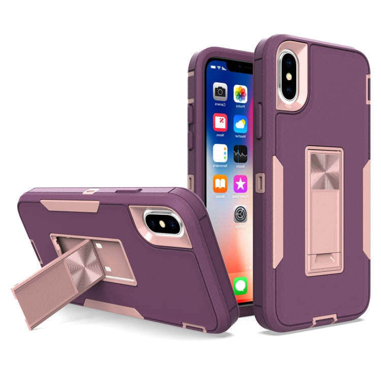For iPhone XS Max Magnetic Holder Phone Case