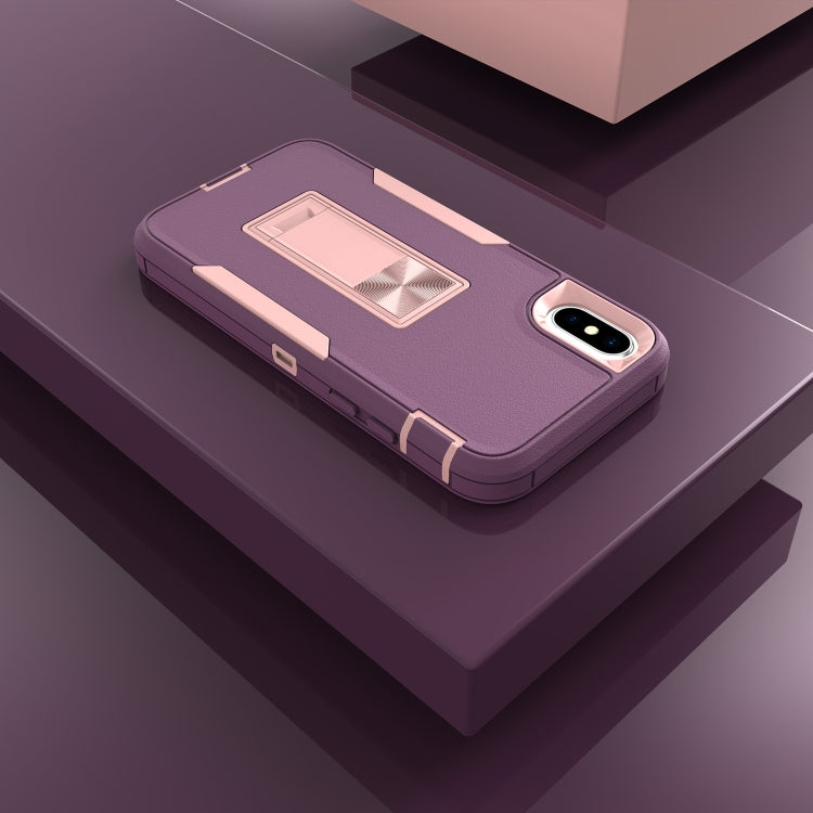 For iPhone XS Max Magnetic Holder Phone Case