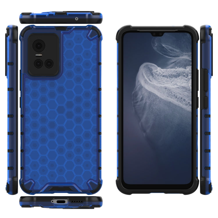 For vivo S10 5G China Shockproof Honeycomb PC + TPU Protective Case