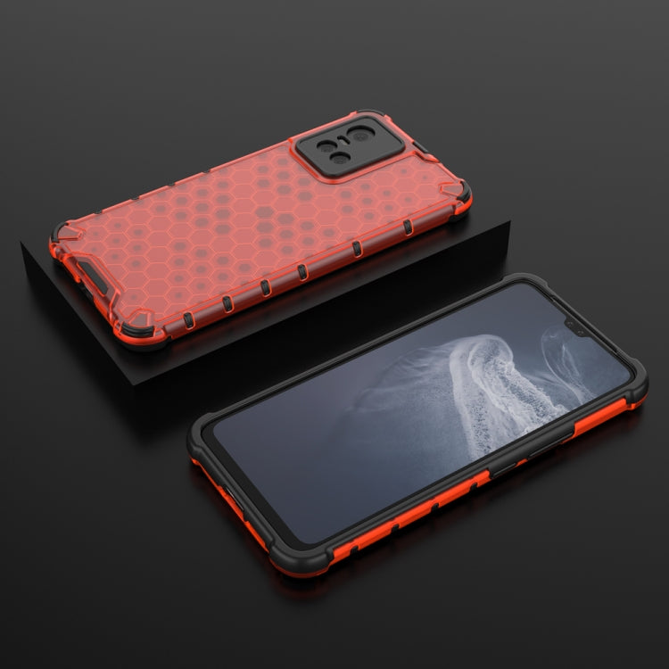 For vivo S10 5G China Shockproof Honeycomb PC + TPU Protective Case