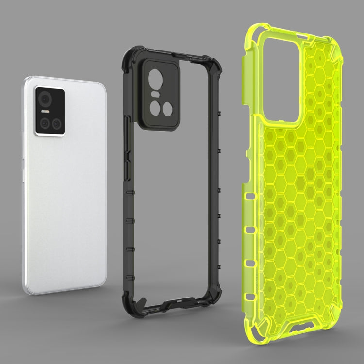 For vivo S10 5G China Shockproof Honeycomb PC + TPU Protective Case