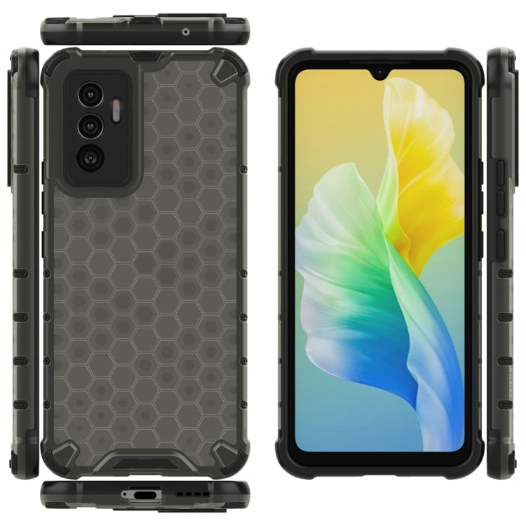 For vivo S10e 5G China Shockproof Honeycomb PC + TPU Protective Case