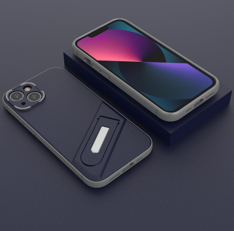 For iPhone 13 Invisible Holder TPU + PC Phone Case