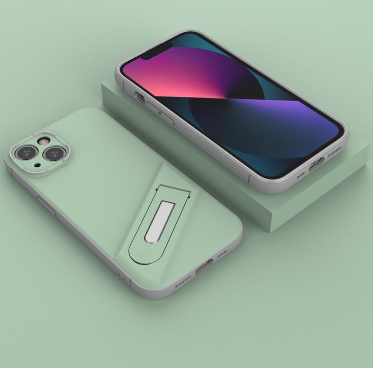 For iPhone 13 Invisible Holder TPU + PC Phone Case