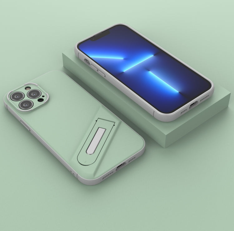 For iPhone 13 Pro Max Invisible Holder TPU + PC Phone Case