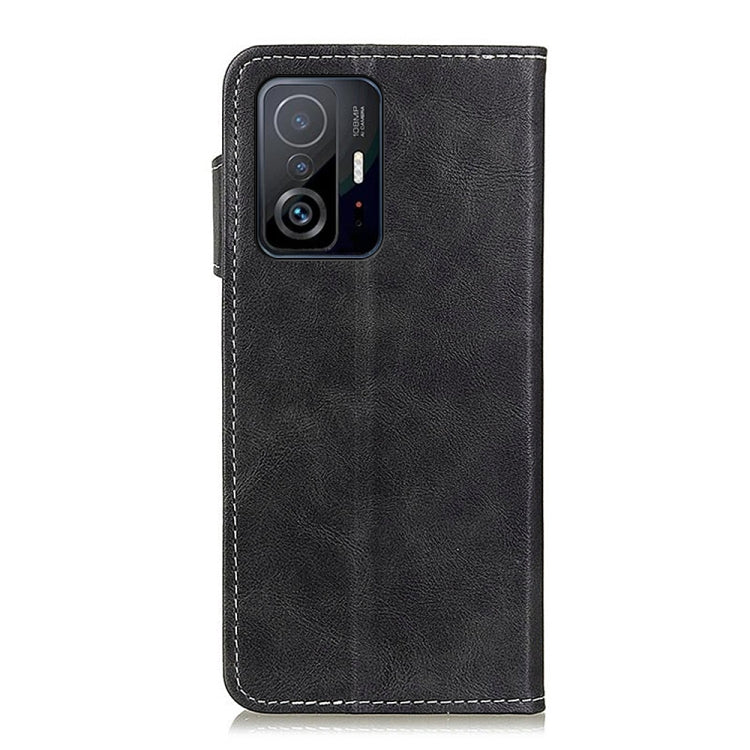 For Xiaomi 11T / 11T Pro S-Type Stitching Calf Texture Leather Phone Case