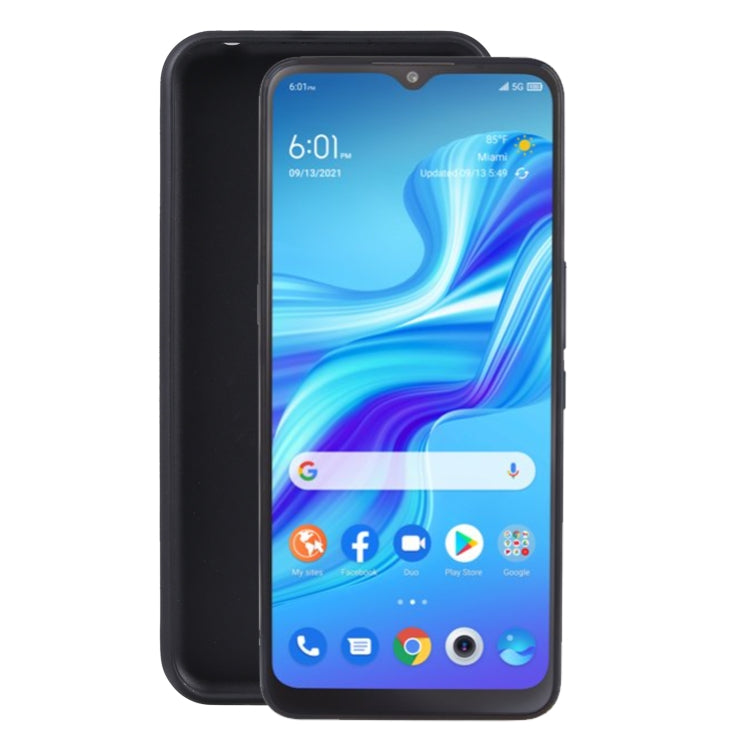For TCL Bremen 5G / 20 AX 5G / 20R 5G TPU Phone Case(Black)