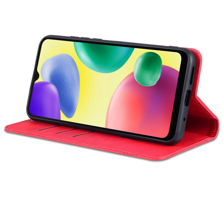 For Xiaomi Redmi 10C / 10 India AZNS Magnetic Calf Texture Flip Leather Phone Case