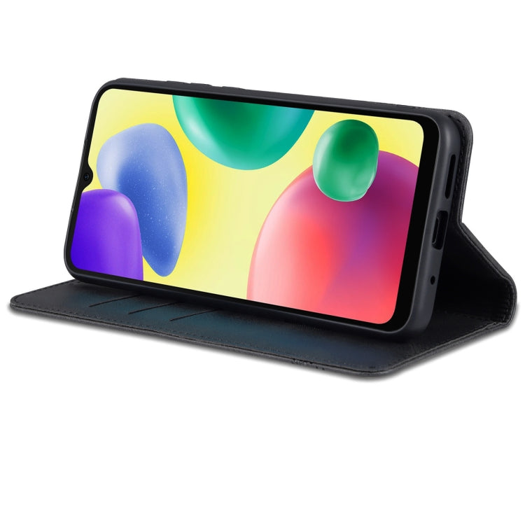 For Xiaomi Redmi 10C / 10 India AZNS Magnetic Calf Texture Flip Leather Phone Case