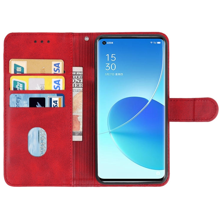 For OPPO Reno6 Pro 5G Snapdragon Leather Phone Case