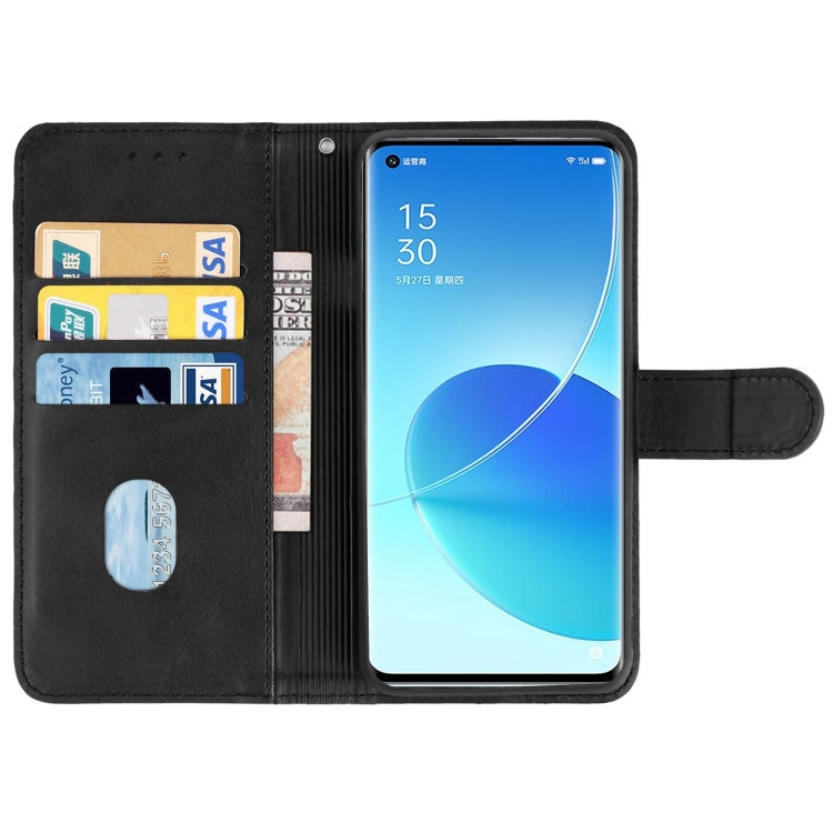 For OPPO Reno6 Pro 5G Snapdragon Leather Phone Case