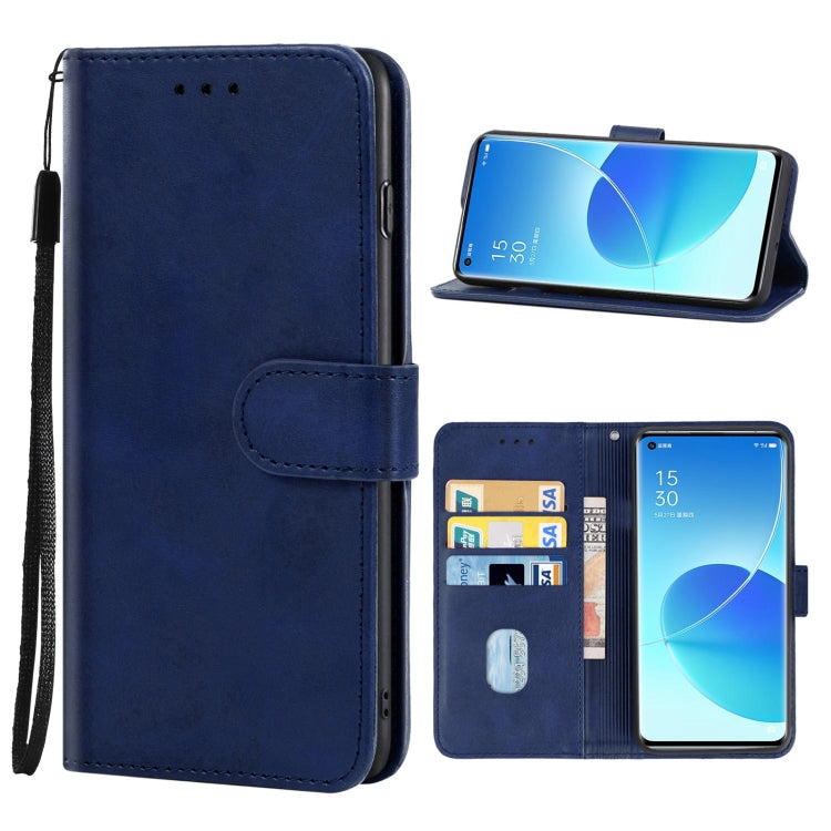For OPPO Reno6 Pro 5G Snapdragon Leather Phone Case