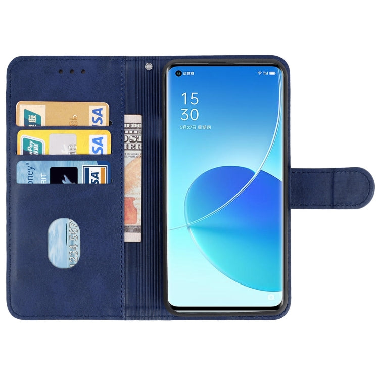For OPPO Reno6 Pro 5G Snapdragon Leather Phone Case