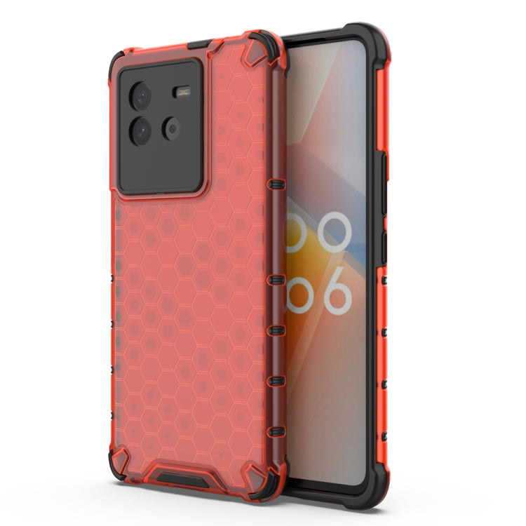 For vivo iQOO Neo6 5G China Shockproof Honeycomb PC + TPU Protective Case
