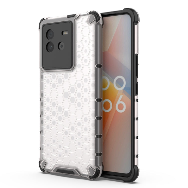 For vivo iQOO Neo6 5G China Shockproof Honeycomb PC + TPU Protective Case