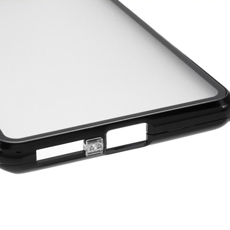 For OnePlus 10 Pro Full Cover Magnetic Metal Tempered Glass Phone Case