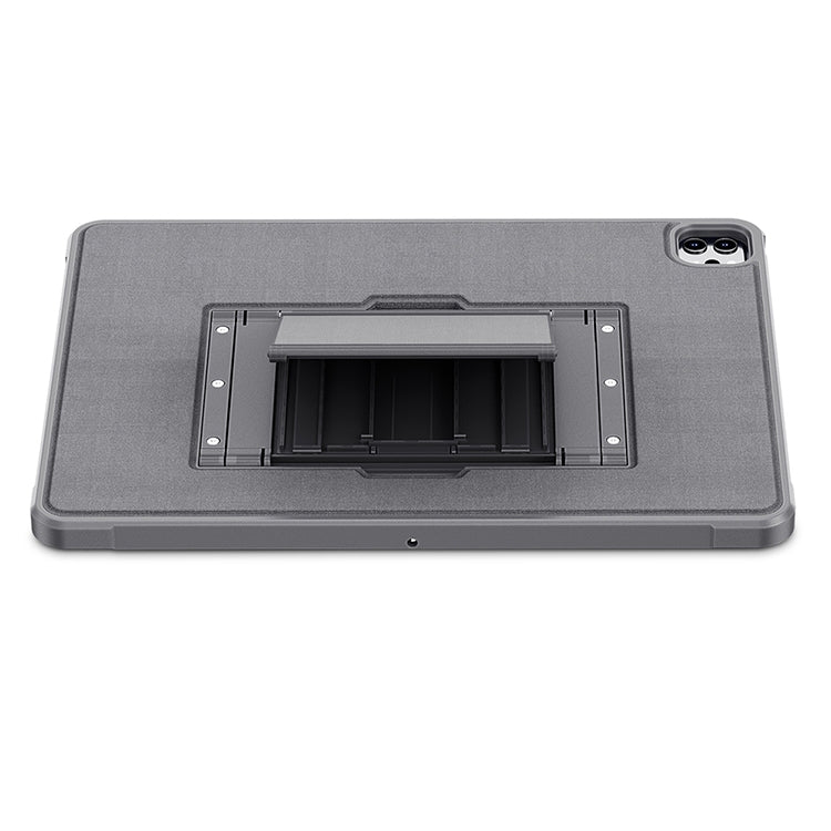For iPad mini 6 Suspension Stand Magnetic Flip Cover Tablet Case(Black)