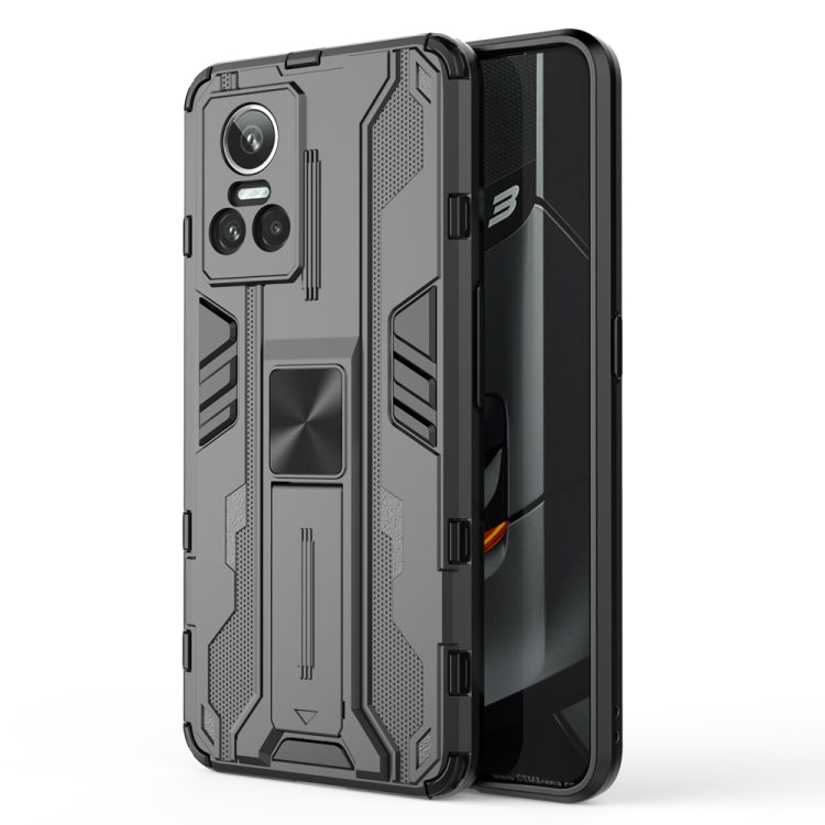 For OPPO Realme GT Neo3 5G China Supersonic PC + TPU Shock-proof Protective Phone Case with Holder