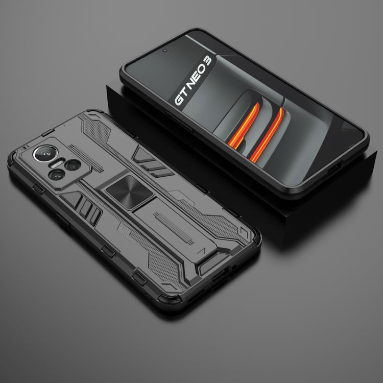 For OPPO Realme GT Neo3 5G China Supersonic PC + TPU Shock-proof Protective Phone Case with Holder