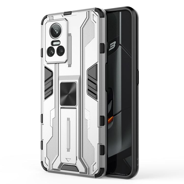 For OPPO Realme GT Neo3 5G China Supersonic PC + TPU Shock-proof Protective Phone Case with Holder