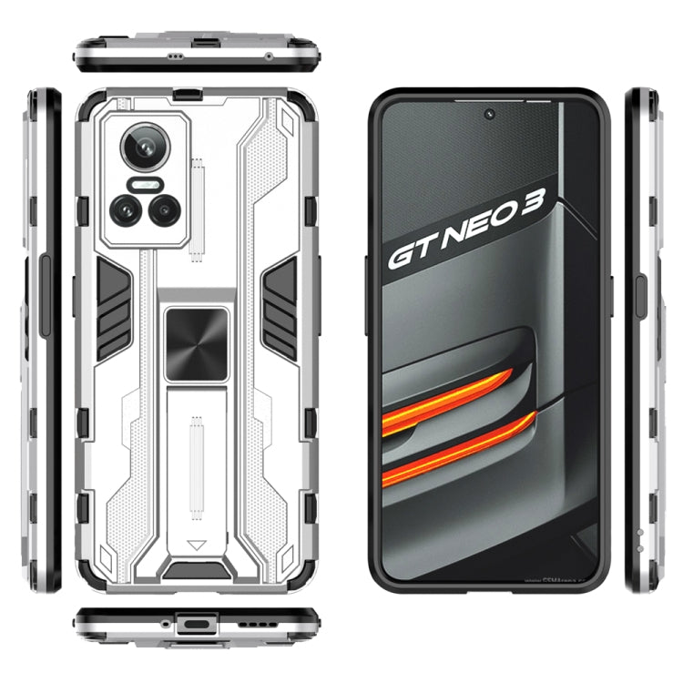 For OPPO Realme GT Neo3 5G China Supersonic PC + TPU Shock-proof Protective Phone Case with Holder
