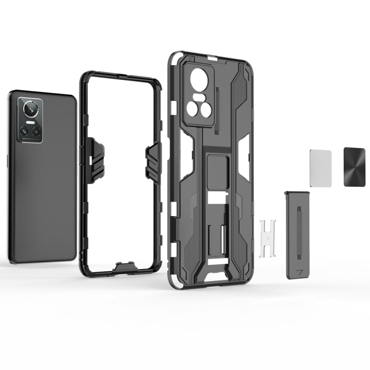 For OPPO Realme GT Neo3 5G China Supersonic PC + TPU Shock-proof Protective Phone Case with Holder