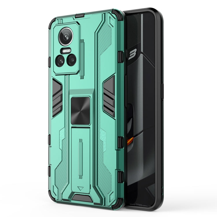For OPPO Realme GT Neo3 5G China Supersonic PC + TPU Shock-proof Protective Phone Case with Holder