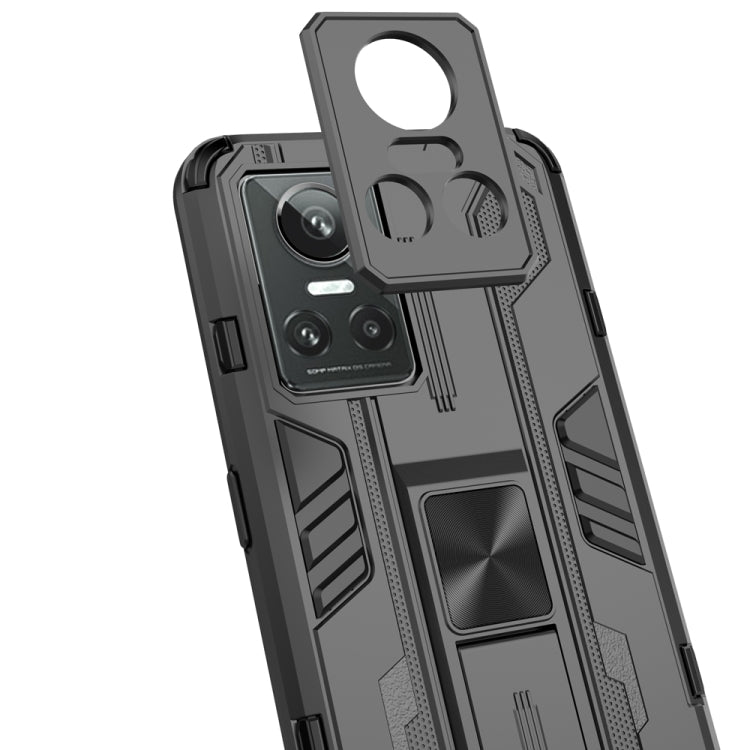For OPPO Realme GT Neo3 5G China Supersonic PC + TPU Shock-proof Protective Phone Case with Holder