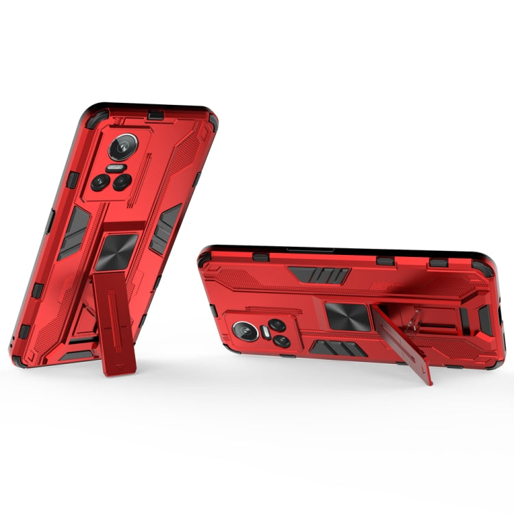 For OPPO Realme GT Neo3 5G China Supersonic PC + TPU Shock-proof Protective Phone Case with Holder