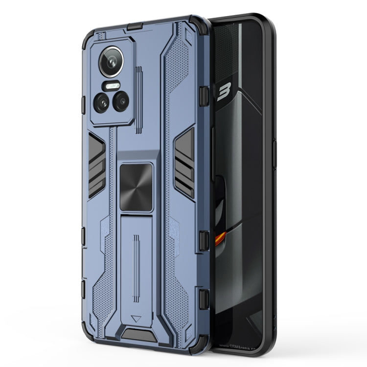 For OPPO Realme GT Neo3 5G China Supersonic PC + TPU Shock-proof Protective Phone Case with Holder