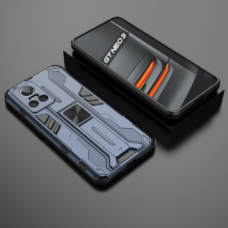 For OPPO Realme GT Neo3 5G China Supersonic PC + TPU Shock-proof Protective Phone Case with Holder