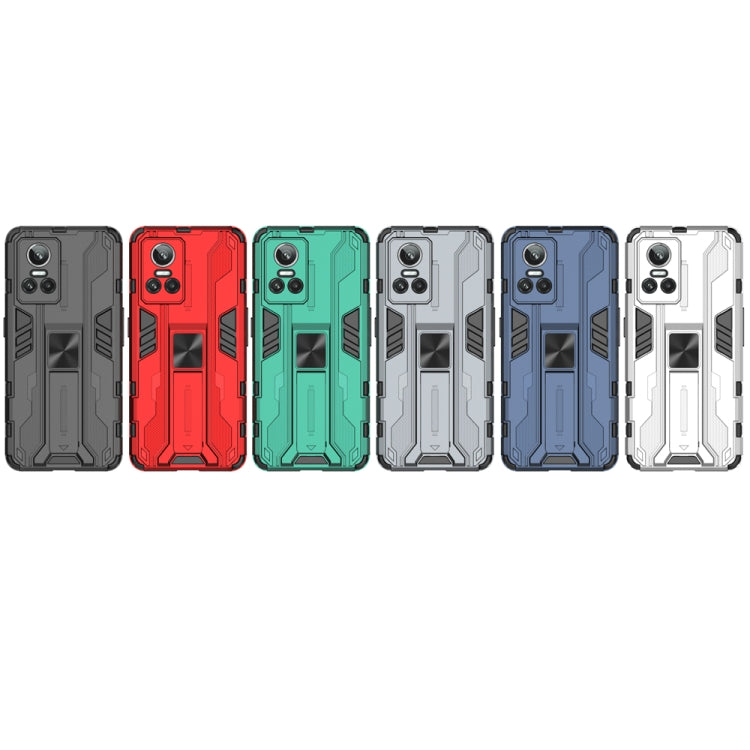 For OPPO Realme GT Neo3 5G China Supersonic PC + TPU Shock-proof Protective Phone Case with Holder