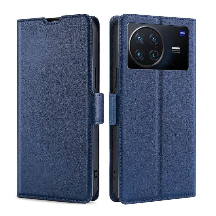 For vivo X Note 5G Ultra-thin Voltage Side Buckle Leather Phone Case