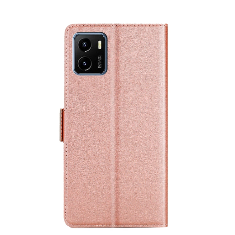 For vivo Y15S Ultra-thin Voltage Side Buckle Leather Phone Case