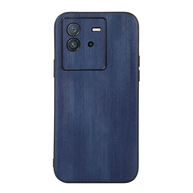 For vivo iQOO Neo6 Yellow Cow Texture PU Phone Case