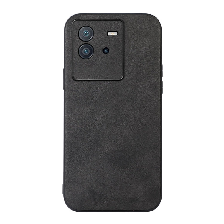 For vivo iQOO Neo6 Cowhide Texture PU Phone Case