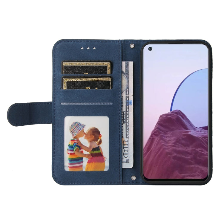 For OPPO A96 5G / Reno7 Z 5G / OnePlus Nord N20 5G Skin Feel Life Tree Metal Button Leather Phone Case