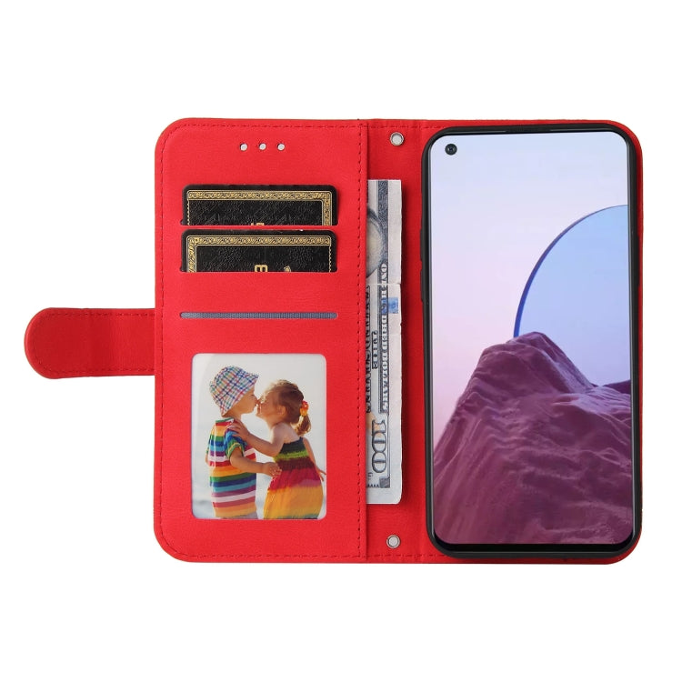 For OPPO A96 5G / Reno7 Z 5G / OnePlus Nord N20 5G Skin Feel Life Tree Metal Button Leather Phone Case