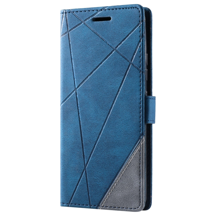 For Xiaomi Redmi Note 11 Skin Feel Splicing Leather Phone Case