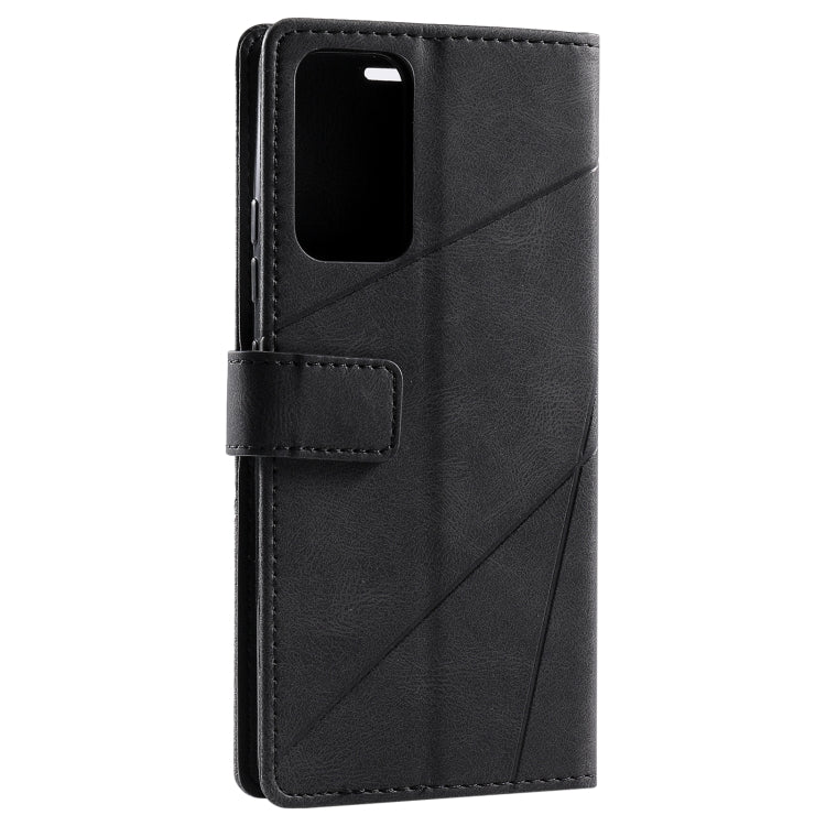 For Xiaomi Redmi Note 11 Skin Feel Splicing Leather Phone Case
